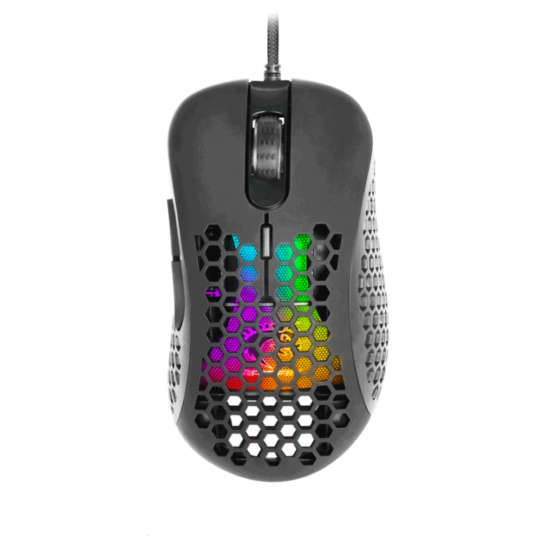 ماوس با سیم گیمینگ گرین GAMING MOUSE GREEN GM602 RGB