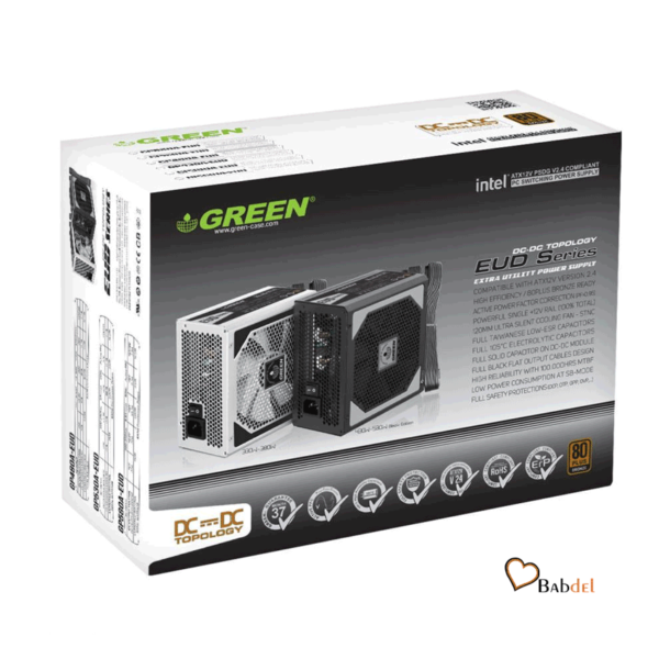 منبع تغذیه کامپیوتر گرین POWER GREEN GP430A-EUD