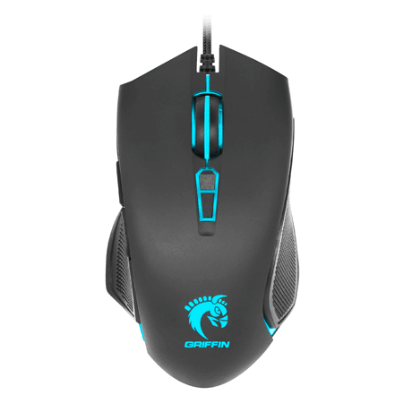 ماوس با سیم گیمینگ گرین GAMING MOUSE GREEN GM604 RGB