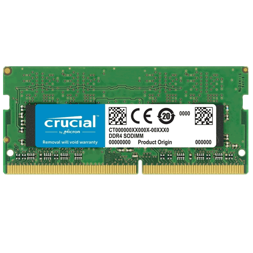 رم لپ تاپ 16گیگابایت کروشیال RAM CRUCIAL 16G DDR4 PC4 2400Mhz