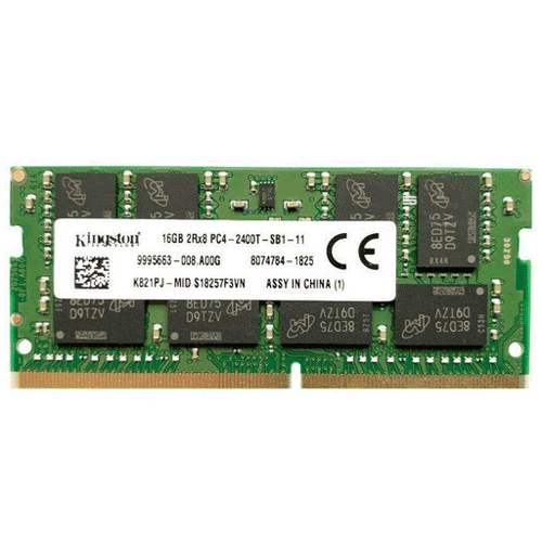 رم لپ تاپ 16گیگابایت کینگستون KINGSTON 16GB DDR4 PC4 2400Mhz