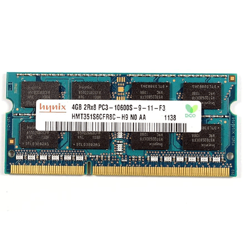 رم لپ تاپ 4گیگابایت هاینیکس HYNIX 4GB DDR3 PC3 10600 1333Mhz