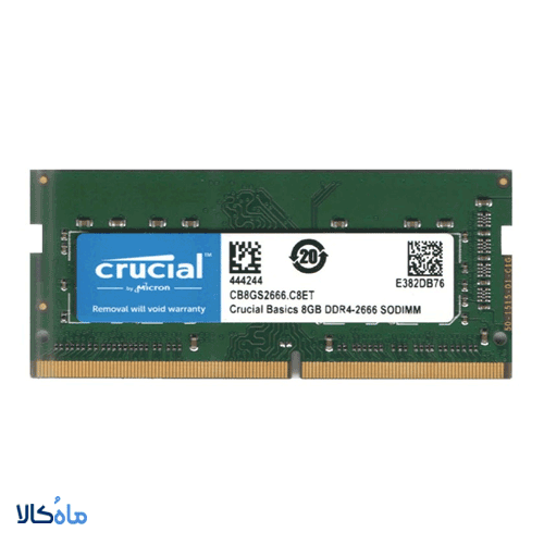 رم لپ تاپ 8گیگابایت کروشیال Crucial 8G 2666Mhz DDR4