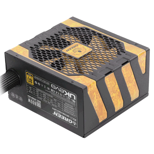 منبع تغذیه کامپیوتر گرین گیمینگ POWER GAMING GREEN GP800A-UK EVO