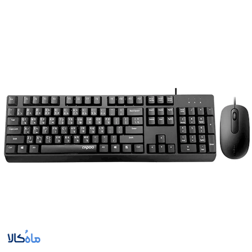 کیبورد و ماوس باسیم رپو RAPOO KEYBOARD X130 Pro