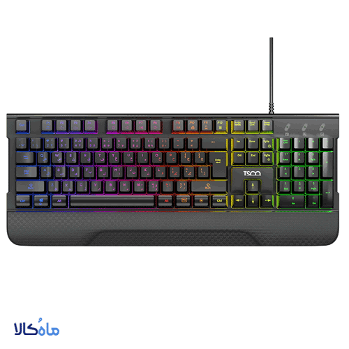 کیبورد با سیم گیمینگ تسکو TSCO GAMING TK 8085 GA
