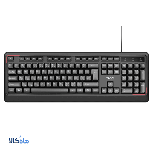 کیبورد با سیم تسکو TSCO KEYBOARD TK 8082
