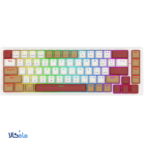 کیبورد بی سیم گیمینگ ردراگون REDRAGON GAMING RAMMUS K677 WLR PRO