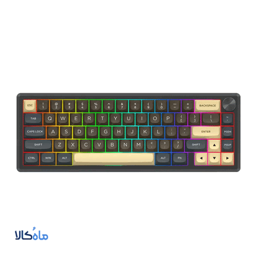 کیبورد بی سیم گیمینگ ردراگون REDRAGON GAMING URANUS PRO K727 CGY