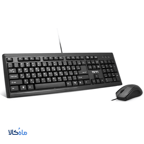 کیبورد و ماوس با سیم تسکو TSCO COMBO TKM 8050