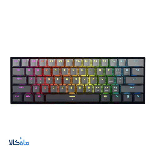 کیبورد گیمینگ ردراگون REDRAGON GAMING KEYBOARD K617 FIZZ GGB