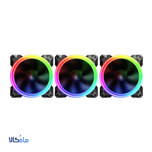 فن کیس ردراگون CASE FAN REDRAGON GC-F008 BLACK 3X